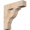 Ekena Millwork Funston Block Smooth Bracket, Douglas Fir, 5 1/2"W x 26"D x 26"H BKT06X26X26FST05SDF - alternate 1